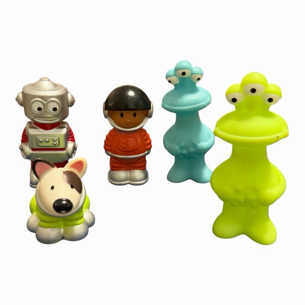 ELC Early Learning Center Astronaut Alien Dog Robot Figure Set
